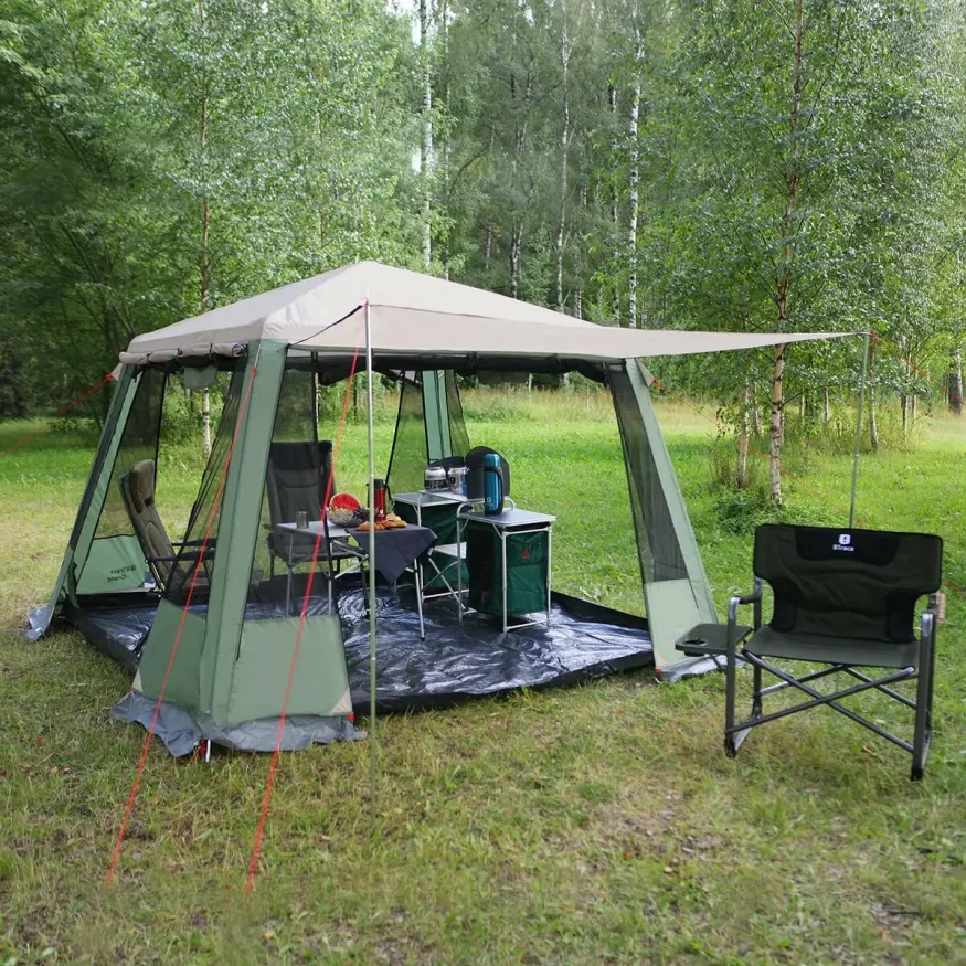 Шатер Grand зеленый/бежевый, Btrace