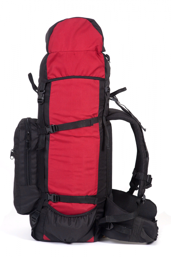 Рюкзак туристический Оптимал 1  черн.вишня, 80 л, ТАЙФ 