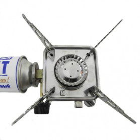 Портативная газовая плита с пъезоподжигом 12 см