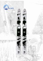 Лыжи Лесные, дерево, длина 185 см, ширина 110 мм