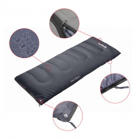 Спальный мешок Oxygen +8С зелёный, правый King Camp