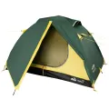 Палатка Nishe 3 V2 зеленая, Tramp