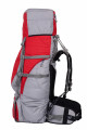 Рюкзак туристический Хальмер 2, с латами, красно-серый, 65 л, ТАЙФ