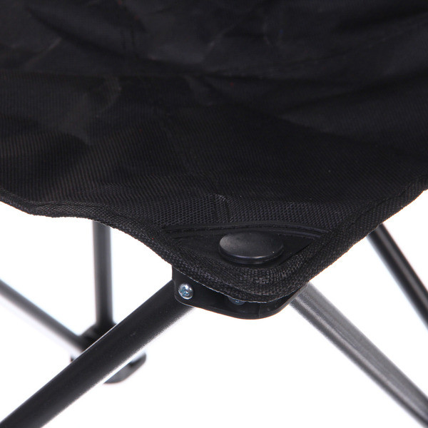 Стул складной в чехле до 100 кг, 39*39*64 см, чёрный