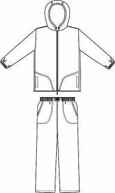 Костюм с капюшоном «Флисовый»