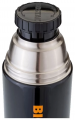 Термос Биосталь-СПОРТ с узкой горловиной, цв. черный, 0,75 л