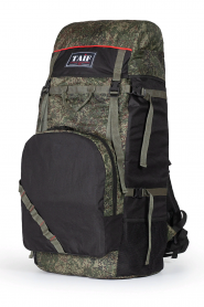 Рюкзак туристический Турист Лайт 4, ПВХ 600, цифра/черный, 120 л, ТАЙФ