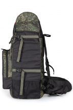 Рюкзак туристический Турист Лайт 4, ПВХ 600, цифра/черный, 120 л, ТАЙФ