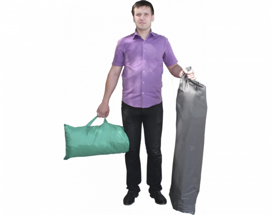 Торговая палатка Домик 3.0х2,0, каркас из трубы, диаметром 25 мм